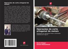 Bookcover of Operações de corte ortogonal de metais
