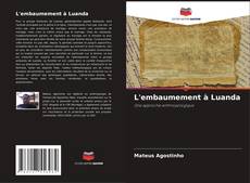 Bookcover of L'embaumement à Luanda