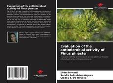 Capa do livro de Evaluation of the antimicrobial activity of Pinus pinaster 