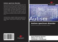 Portada del libro de Autism spectrum disorder