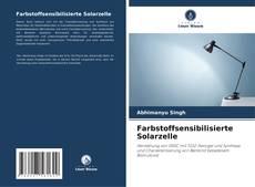 Portada del libro de Farbstoffsensibilisierte Solarzelle