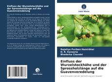 Portada del libro de Einfluss der Wurzelstockhöhe und der Sprossholzlänge auf die Guavenveredelung