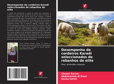 Capa do livro de Desempenho de cordeiros Karadi seleccionados de rebanhos de elite 