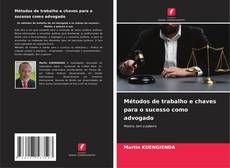 Capa do livro de Métodos de trabalho e chaves para o sucesso como advogado 