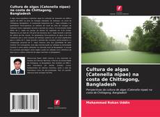 Portada del libro de Cultura de algas (Catenella nipae) na costa de Chittagong, Bangladesh