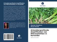 Buchcover von Artenübergreifende Amplifikation von Mikrosatelliten in Koriander