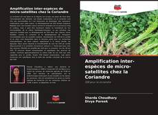 Portada del libro de Amplification inter-espèces de micro-satellites chez la Coriandre