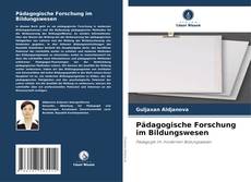 Buchcover von Pädagogische Forschung im Bildungswesen