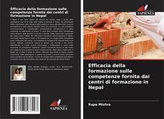 Capa do livro de Efficacia della formazione sulle competenze fornita dai centri di formazione in Nepal 