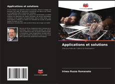 Обложка Applications et solutions