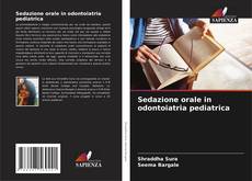 Buchcover von Sedazione orale in odontoiatria pediatrica
