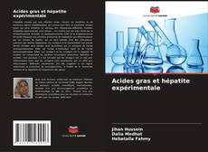 Copertina di Acides gras et hépatite expérimentale