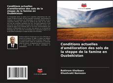 Portada del libro de Conditions actuelles d'amélioration des sols de la steppe de la famine en Ouzbékistan