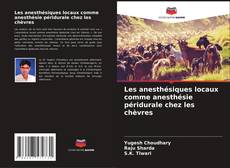 Обложка Les anesthésiques locaux comme anesthésie péridurale chez les chèvres