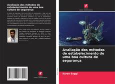 Capa do livro de Avaliação dos métodos de estabelecimento de uma boa cultura de segurança 