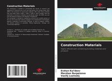 Capa do livro de Construction Materials 