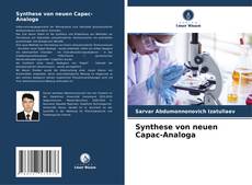 Capa do livro de Synthese von neuen Capac-Analoga 