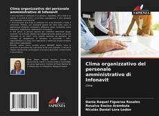 Buchcover von Clima organizzativo del personale amministrativo di Infonavit