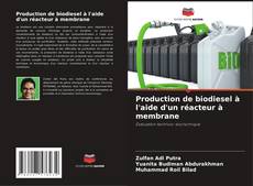 Portada del libro de Production de biodiesel à l'aide d'un réacteur à membrane