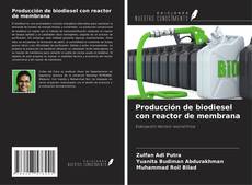 Producción de biodiesel con reactor de membrana kitap kapağı
