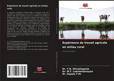 Buchcover von Expérience de travail agricole en milieu rural