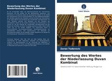 Bookcover of Bewertung des Wertes der Niederlassung Duvan Kombinat