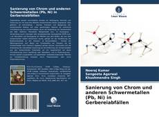 Bookcover of Sanierung von Chrom und anderen Schwermetallen (Pb, Ni) in Gerbereiabfällen