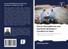 Capa do livro de Синтез биосорбентов для удаления флорида и сульфата из воды 