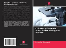 Portada del libro de Colostro - Fonte de Substâncias Biológicas Activas