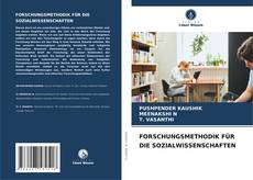 Bookcover of FORSCHUNGSMETHODIK FÜR DIE SOZIALWISSENSCHAFTEN