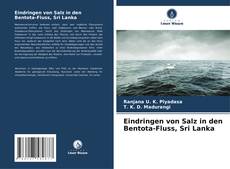 Buchcover von Eindringen von Salz in den Bentota-Fluss, Sri Lanka