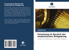 Buchcover von Forschung im Bereich der medizinischen Bildgebung