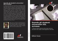 Buchcover von Quando gli studenti universitari ESL scrivono