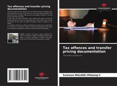 Capa do livro de Tax offences and transfer pricing documentation 