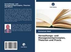 Capa do livro de Verwaltungs- und Managementprinzipien, Theorien und Praxis 