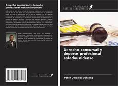 Bookcover of Derecho concursal y deporte profesional estadounidense