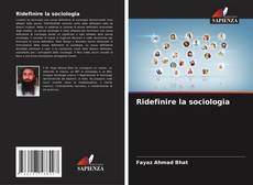 Buchcover von Ridefinire la sociologia