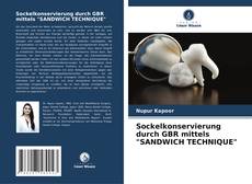 Capa do livro de Sockelkonservierung durch GBR mittels "SANDWICH TECHNIQUE" 