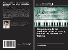 Buchcover von Comparación de las versiones para clarinete y viola de las sonatas de Brahms