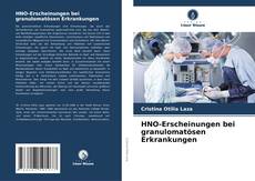 Buchcover von HNO-Erscheinungen bei granulomatösen Erkrankungen