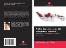 Portada del libro de Análise das emissões de CO2 pelo governo indonésio