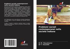 Buchcover von Problemi sociali contemporanei nella società indiana