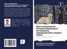 Bookcover of Прогнозирование оплодотворяющего потенциала замороженной спермы собак