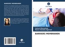 Capa do livro de BARRIERS MEMBRANEN 