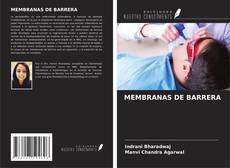 Portada del libro de MEMBRANAS DE BARRERA