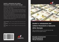 Capa do livro de Analisi e valutazione del settore finanziario e bancario della Georgia 