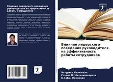 Влияние лидерского поведения руководителя на эффективность работы сотрудников kitap kapağı