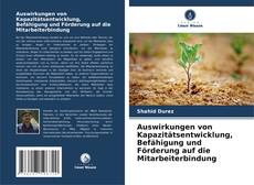 Couverture de Auswirkungen von Kapazitätsentwicklung, Befähigung und Förderung auf die Mitarbeiterbindung