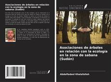 Couverture de Asociaciones de árboles en relación con la ecología en la zona de sabana (Sudán)