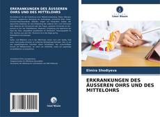 Buchcover von ERKRANKUNGEN DES ÄUSSEREN OHRS UND DES MITTELOHRS